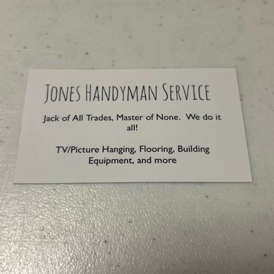 Avatar for Jones handyman service