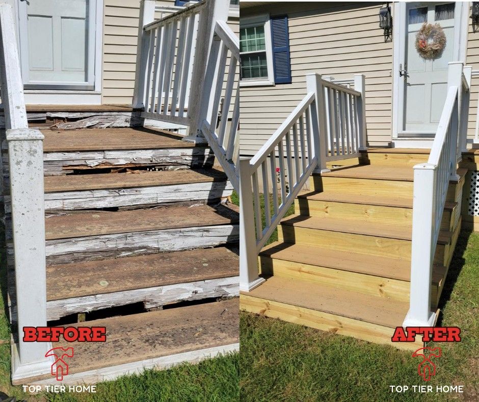 Stair Rot Repair