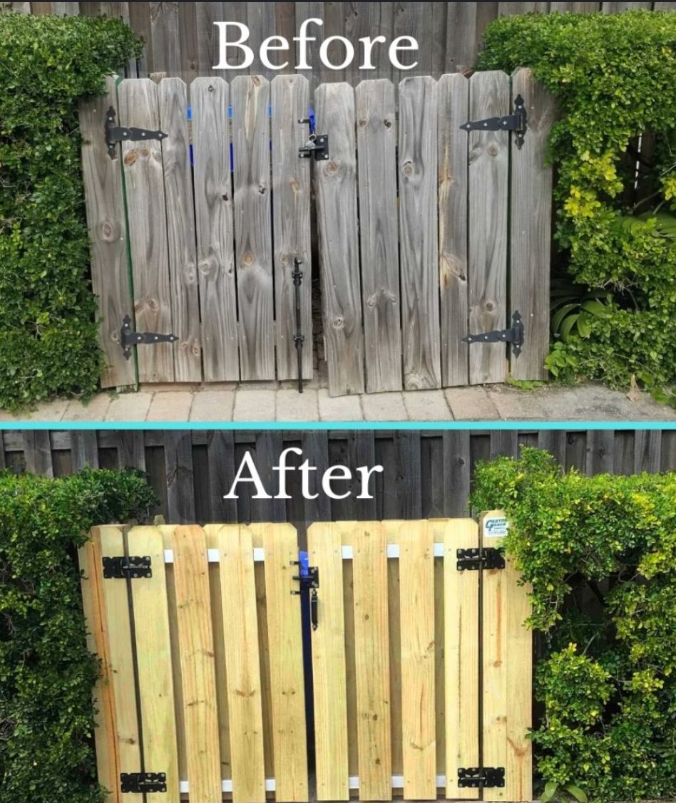 New Double Gate Install