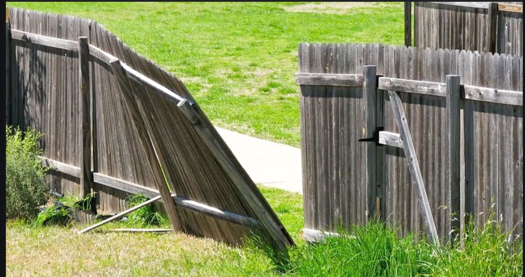 We Repair Leaning Gates