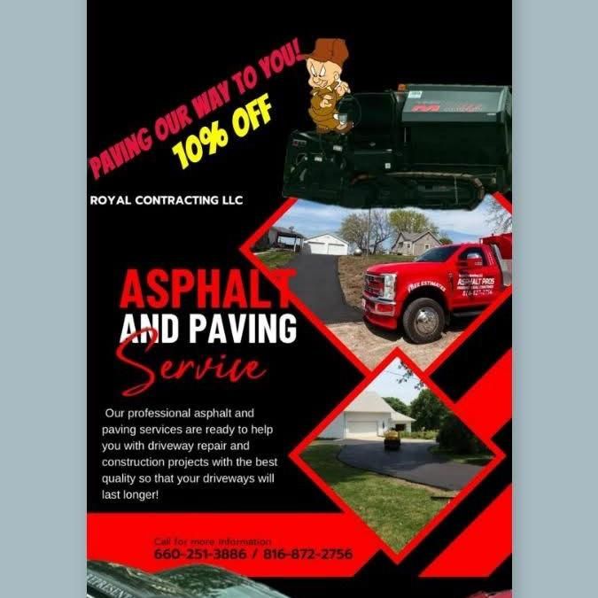 Royal Contracting LLC  Complete Asphalt Service