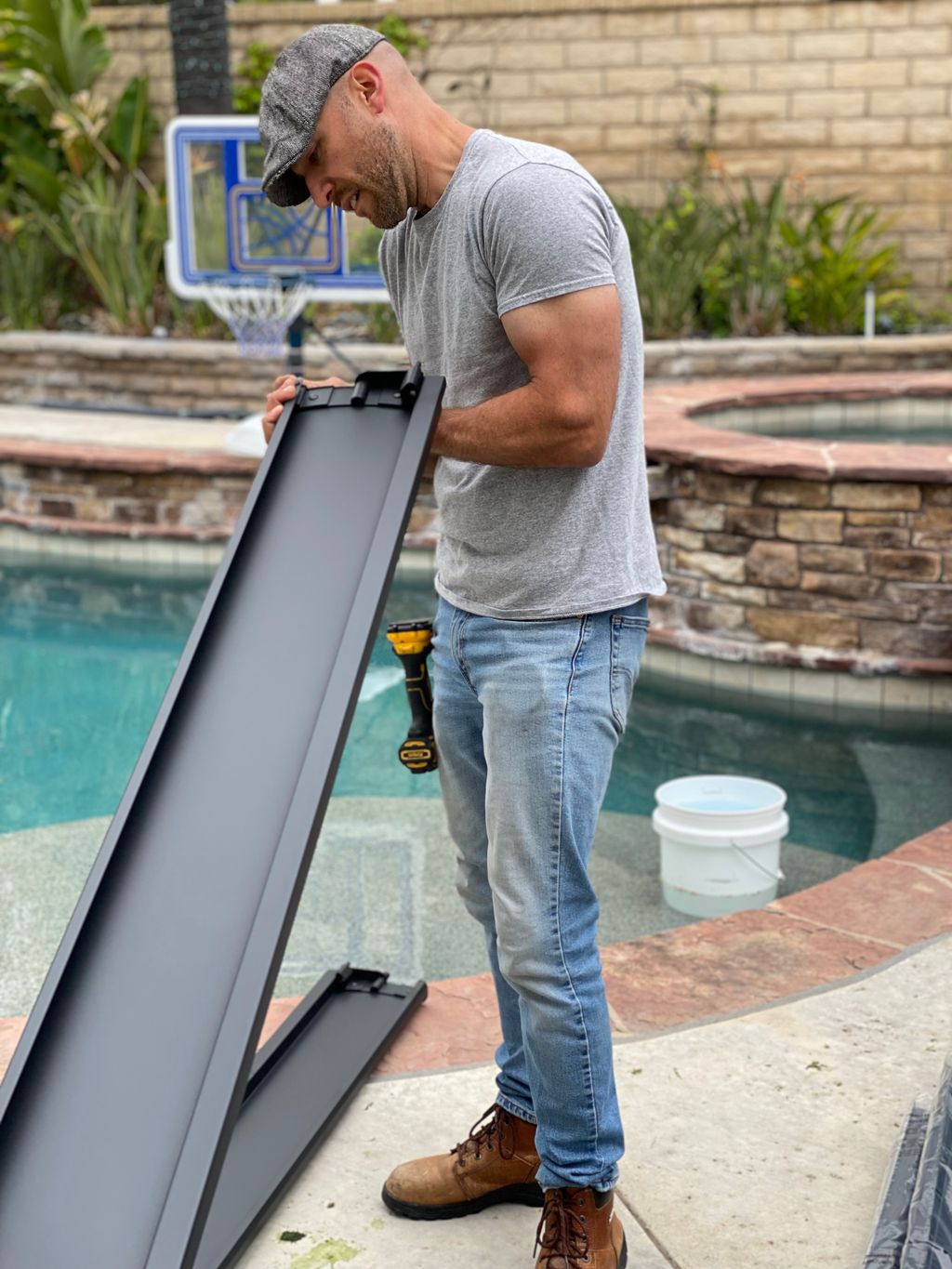Assembling a Pergola