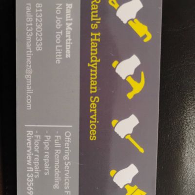 Avatar for Raul's Handy Services LLC