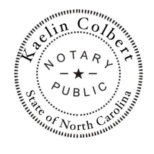 Kaelin NC Notary