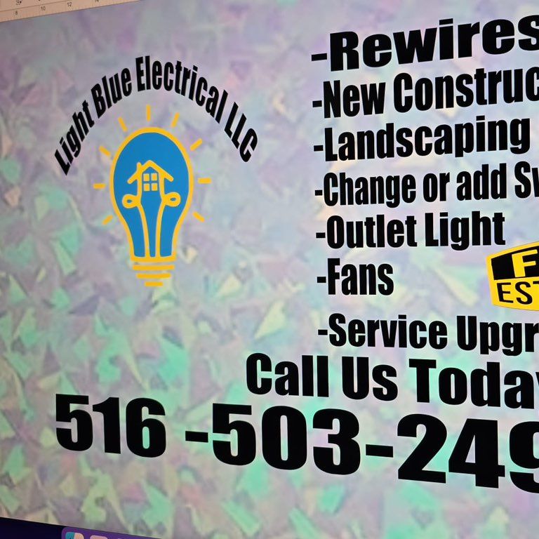 Light blue electrical LLC