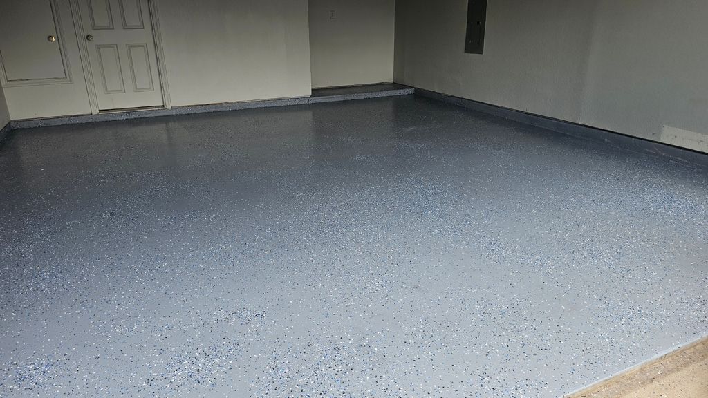 Epoxy Flooring 2-Car Garage
