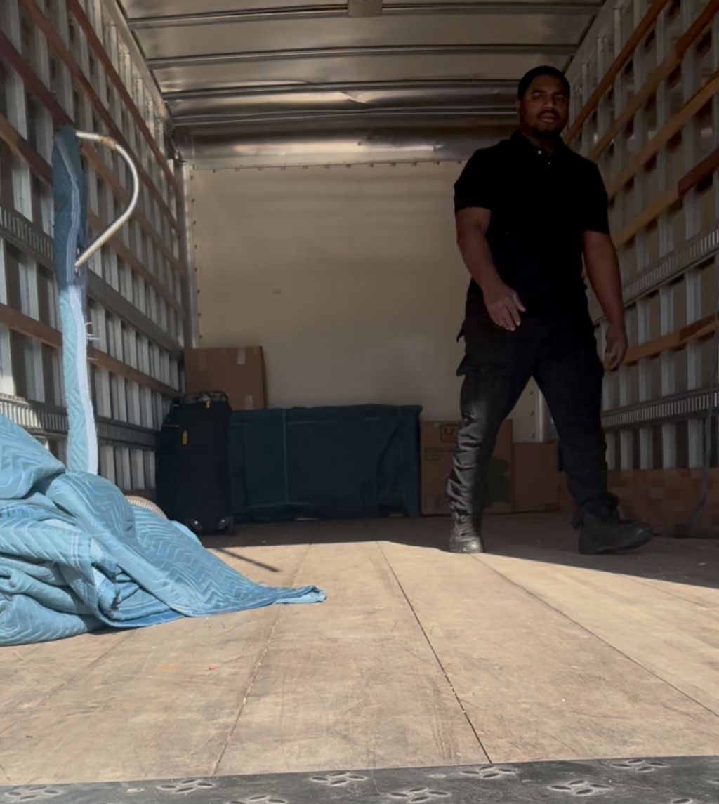 Ready to unload? Our crew shows up prepared and pr