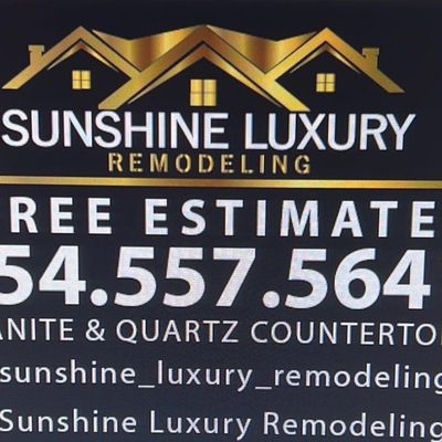 Avatar for Sunshine Luxury Stone & Marble Remodeling