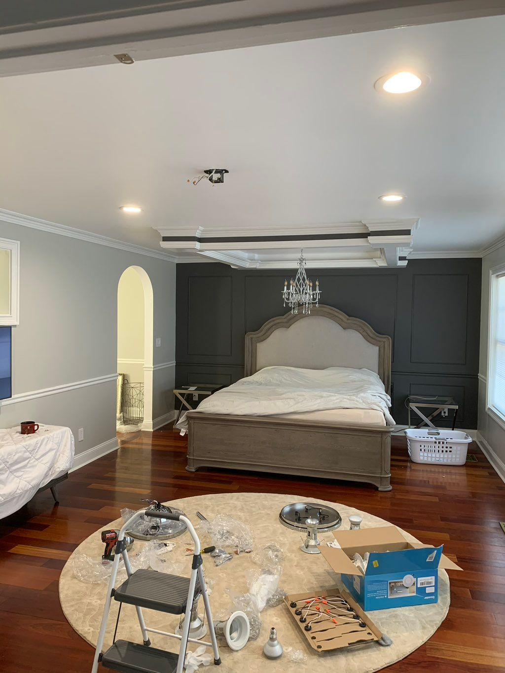 I did the LED recessed light conversion kits 