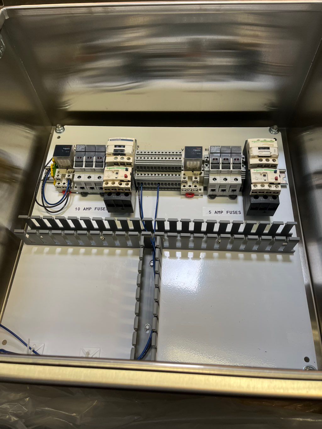 This I a picture of a control cabinet I was starti