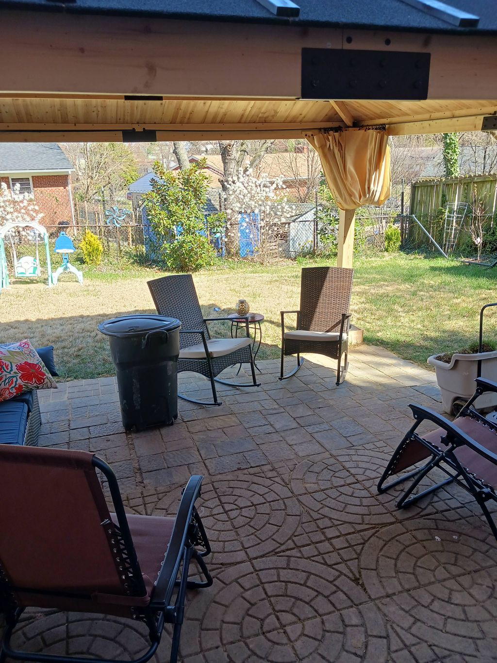 laid pavers