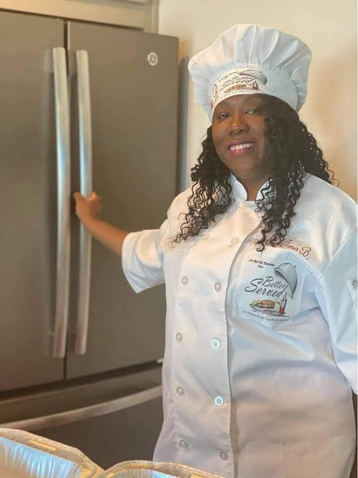 Chef Tina B ask about Me