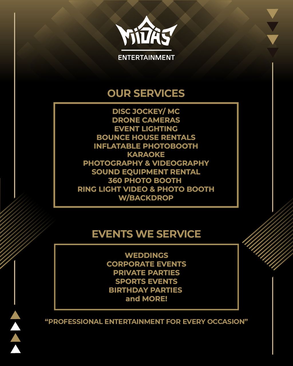Offered Services