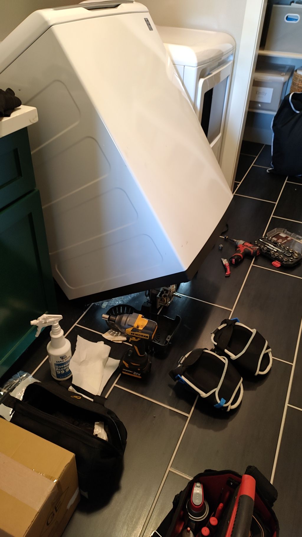 LG washer motor replaced with care and calm. Local