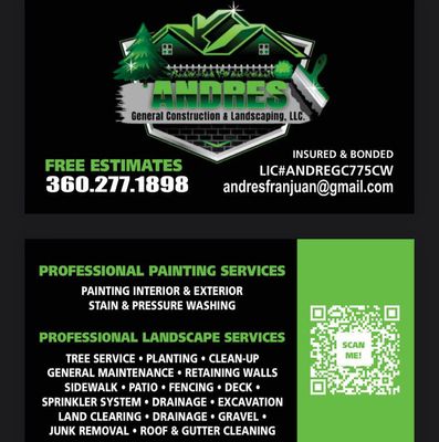 Avatar for Andres General Construction and Landscaping LLC