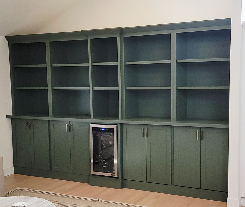 Living Room Built-In Cabinetry