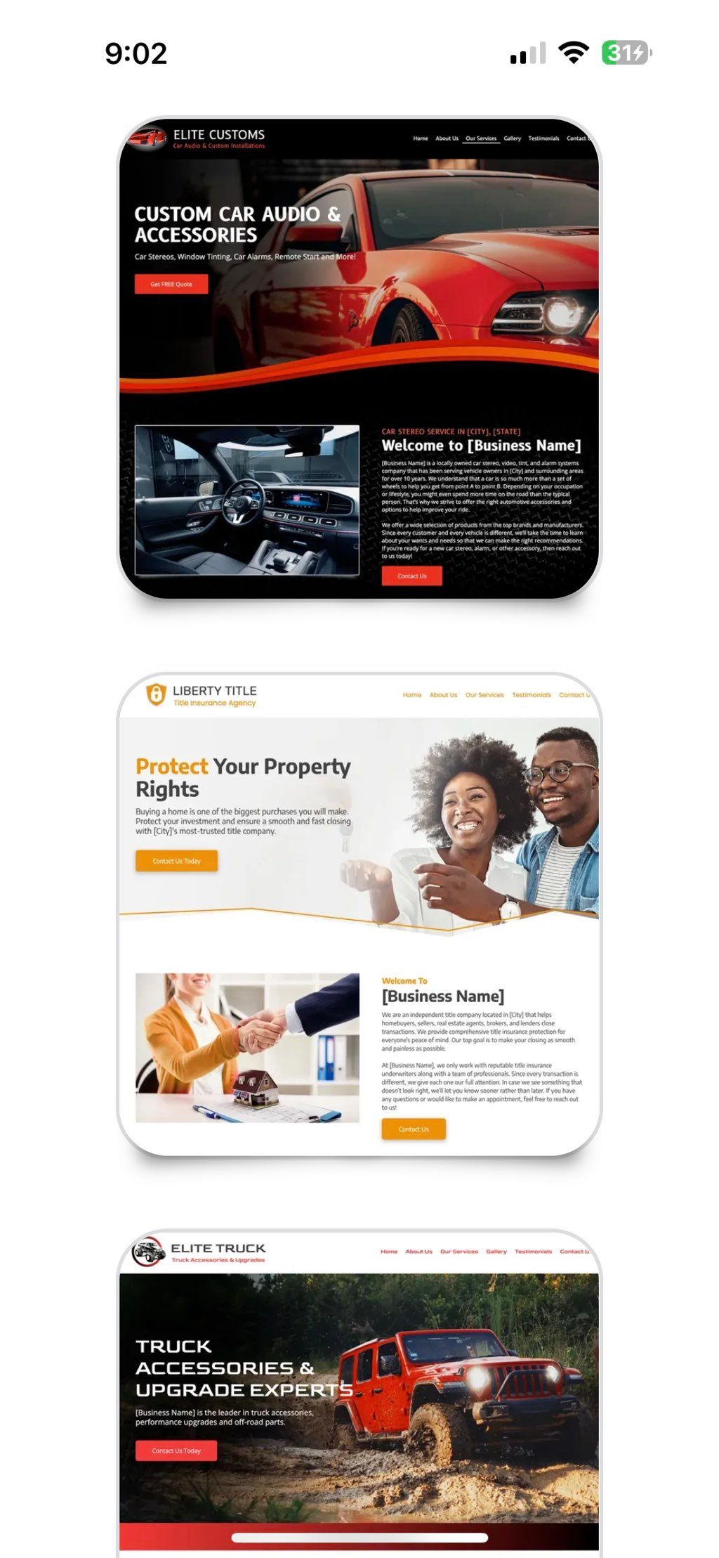 Projects and media