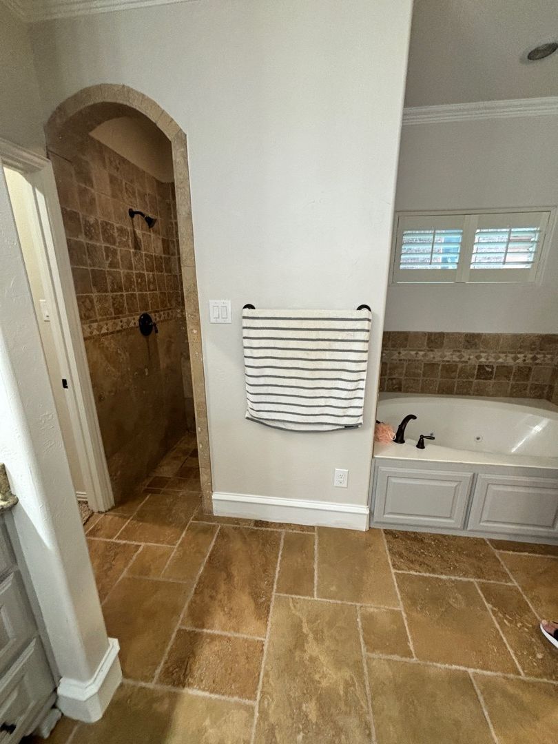 Bathroom before