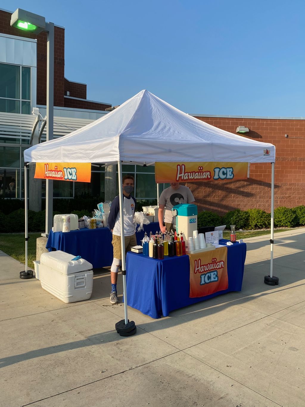 Our set up for a smaller event. 