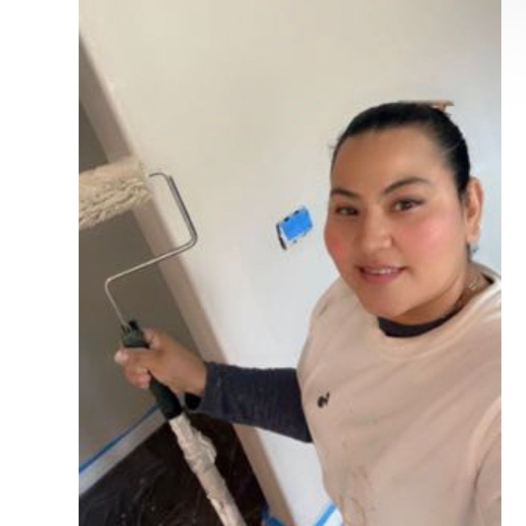 Ingrid painting
