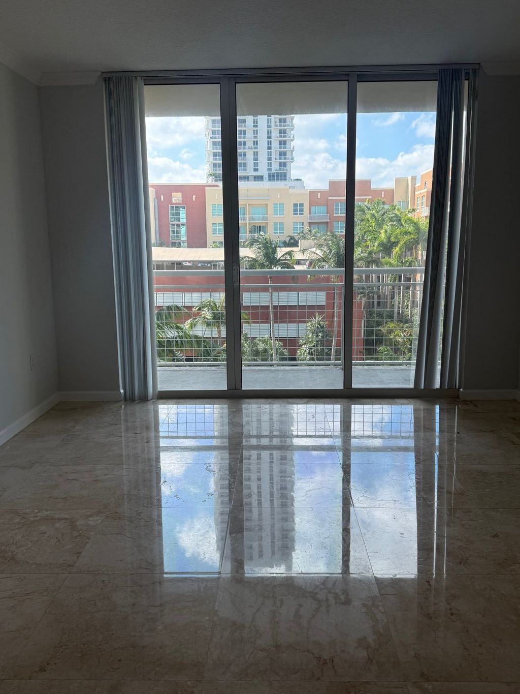 After travertine restoration 