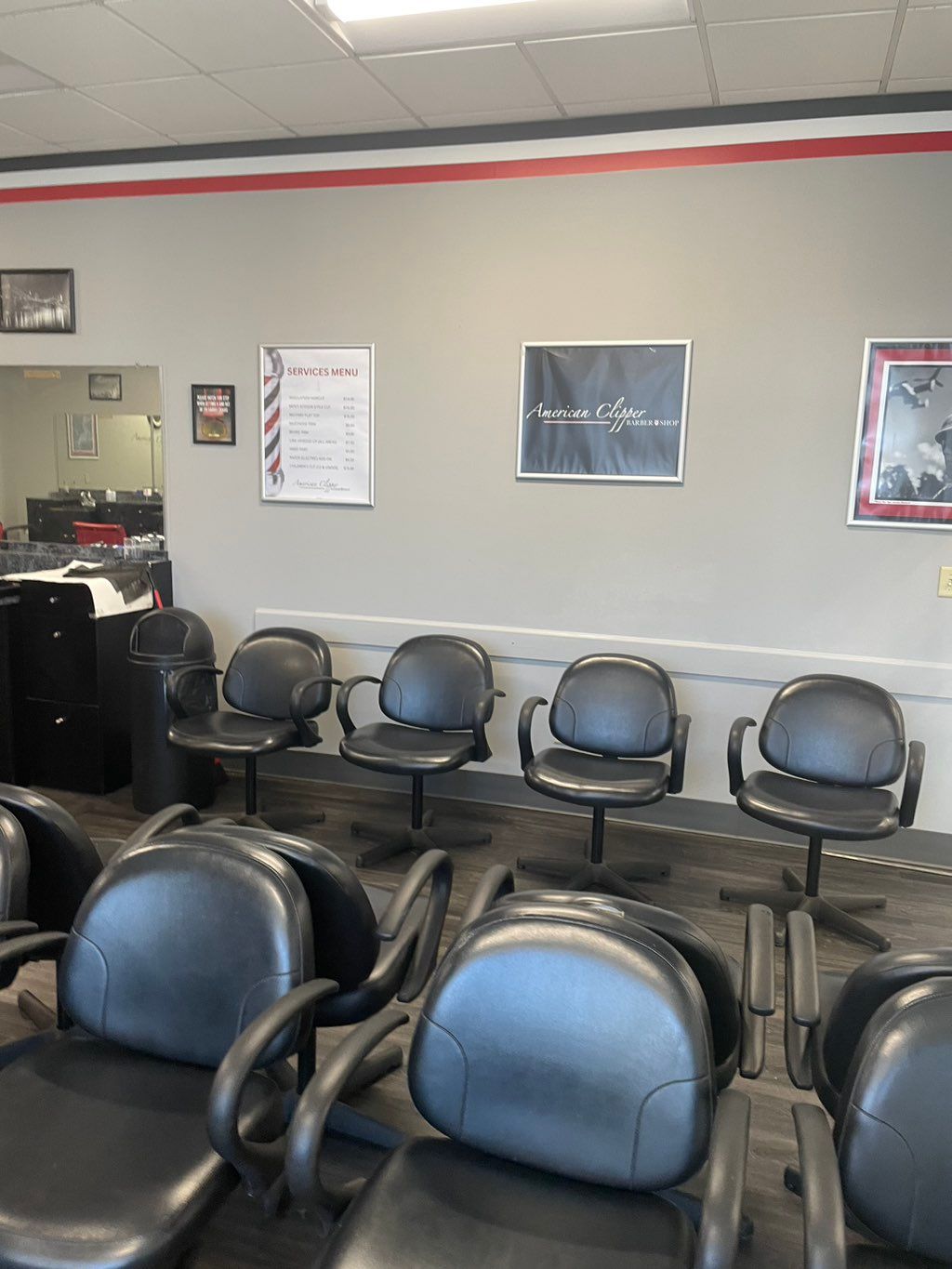 Parris Island Barbershop paint job 
