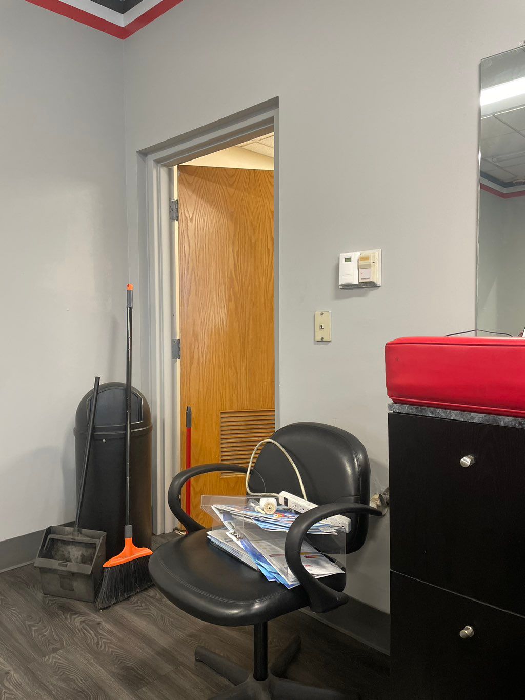 Parris Island Barbershop paint job 