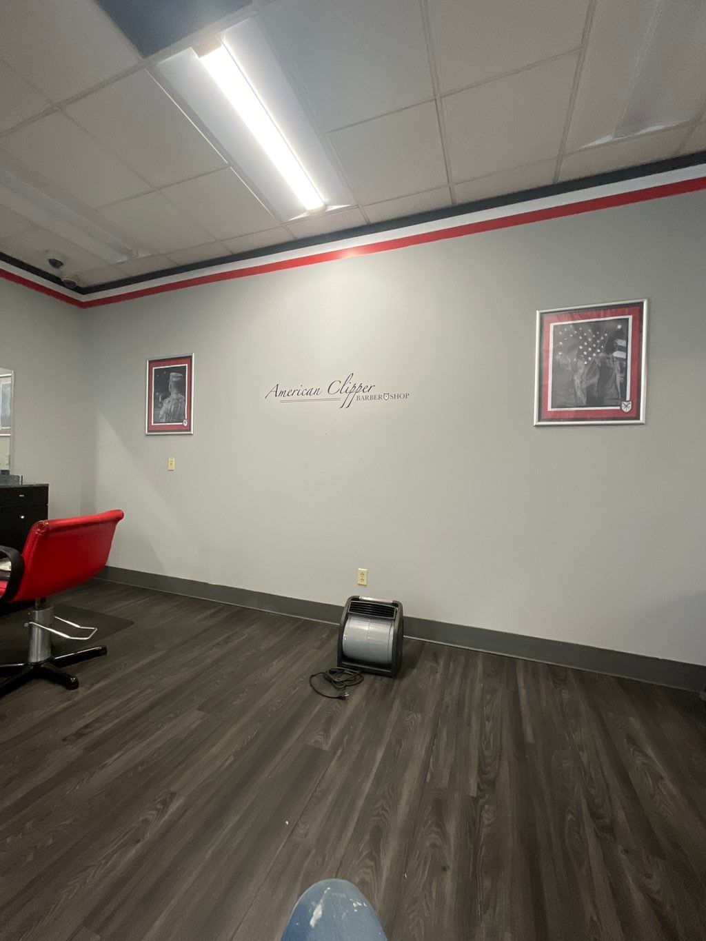 Parris Island Barbershop paint job 
