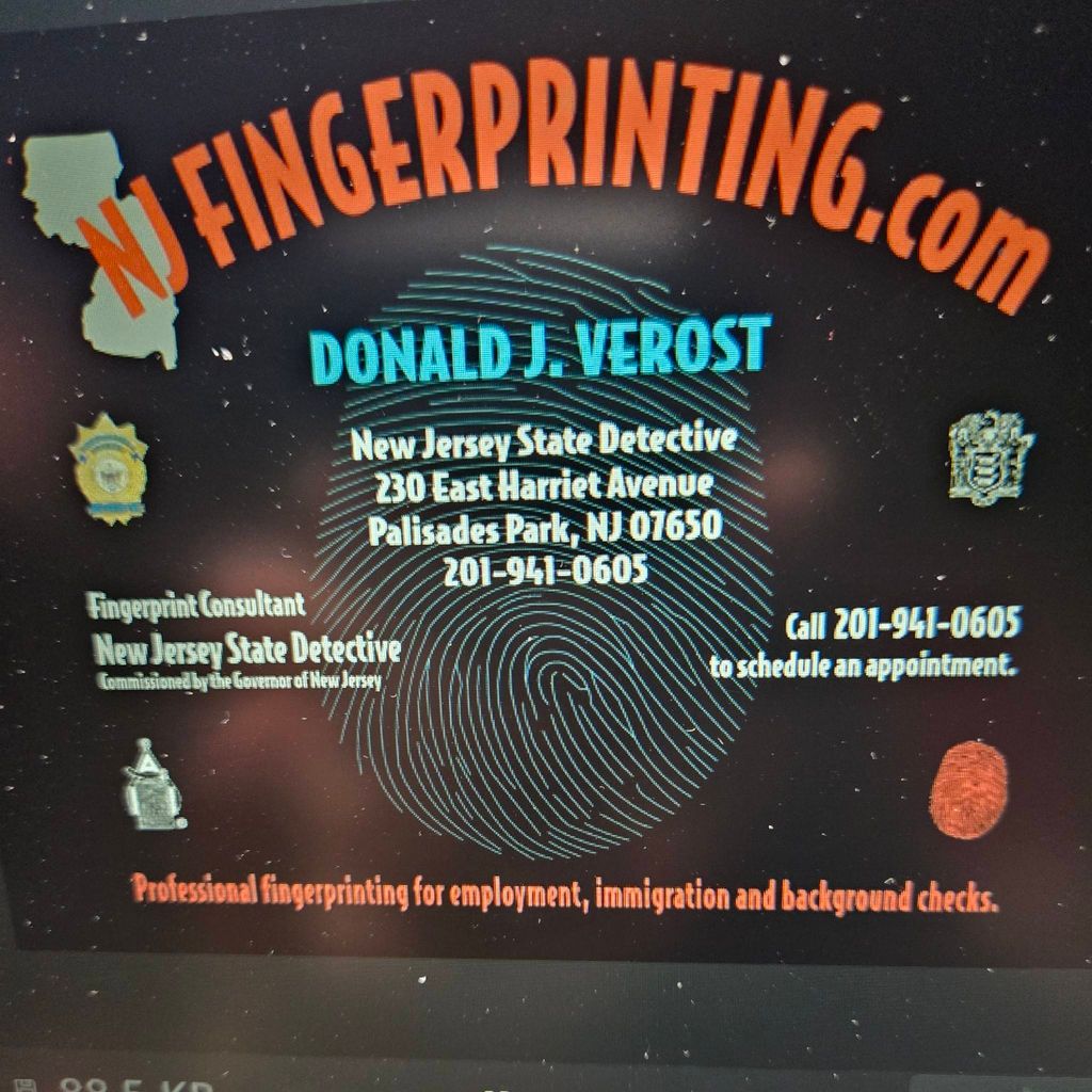 NJ Fingerprinting