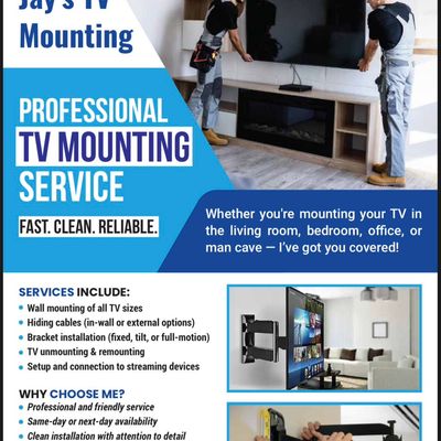 Avatar for Jays tv mounting
