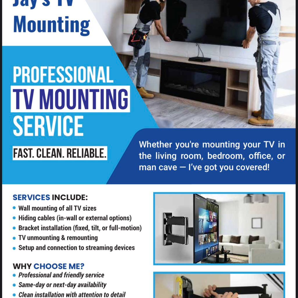 Jays tv mounting
