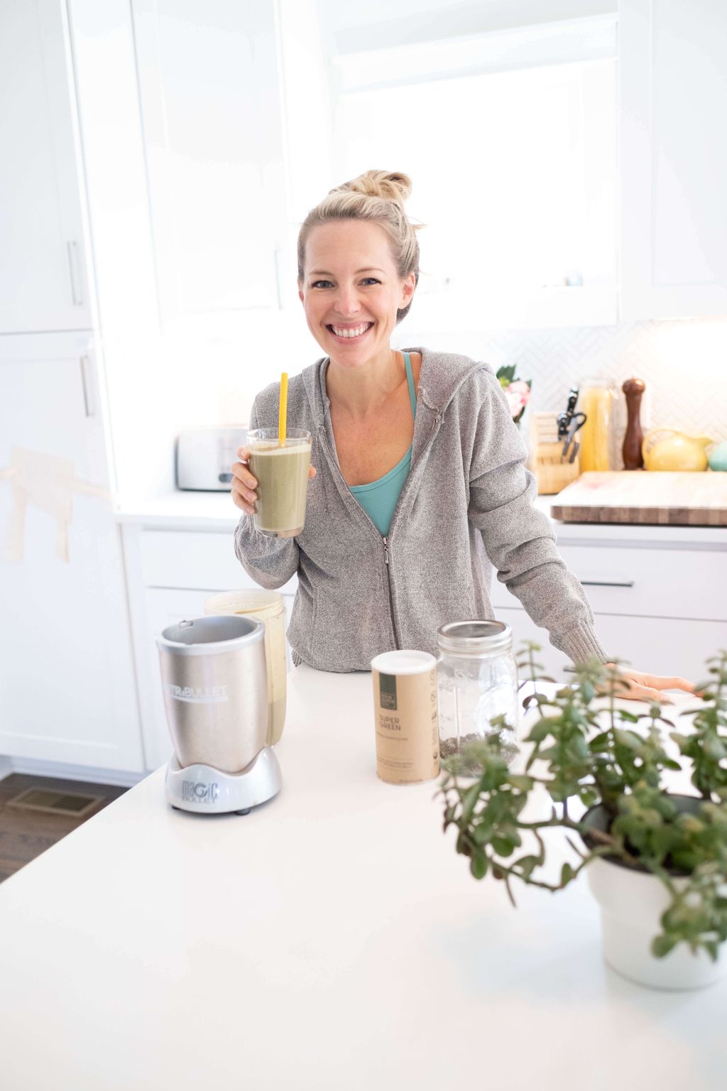 I love a blood-sugar balancing smoothie after a wo