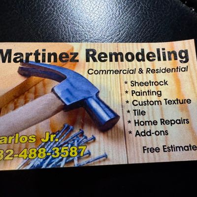 Avatar for Martinez Remodeling
