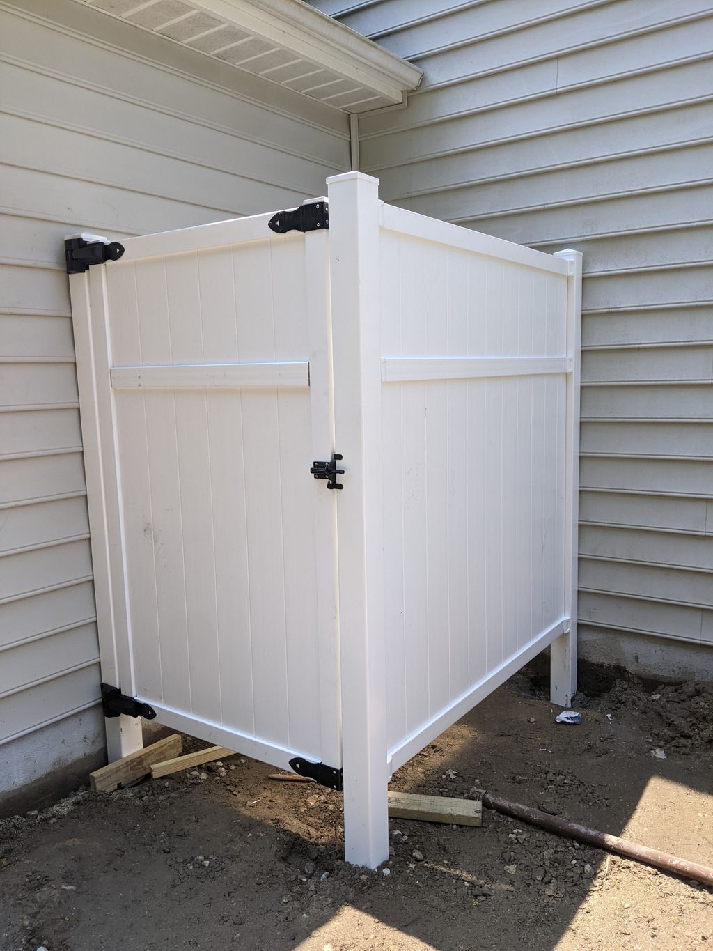 Outdoor Shower Enclosure in Rehoboth