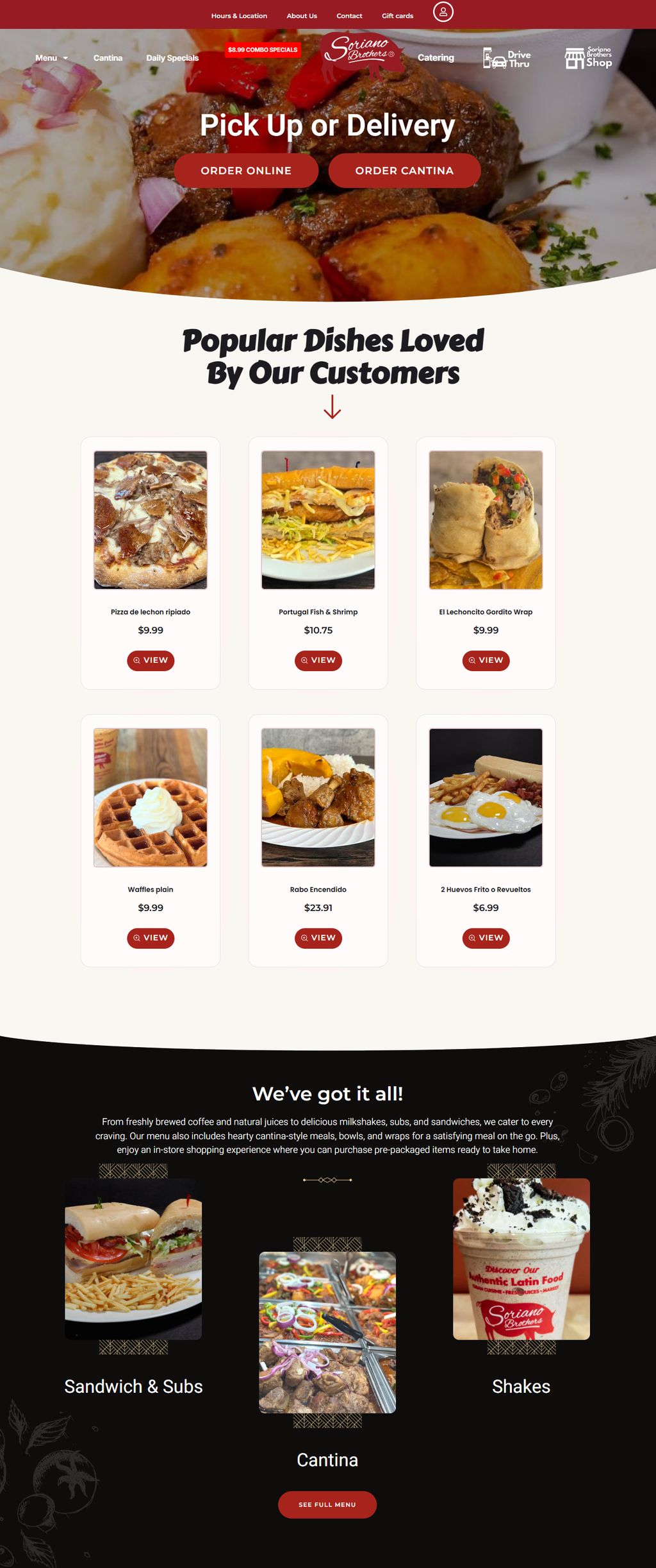 SORIANO BROTHERS CUBAN CUISINE