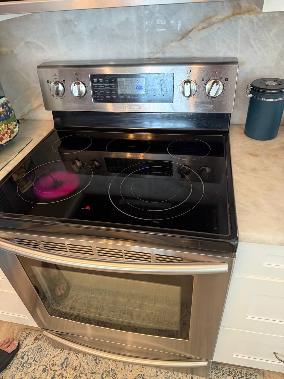 Changing burners on oven