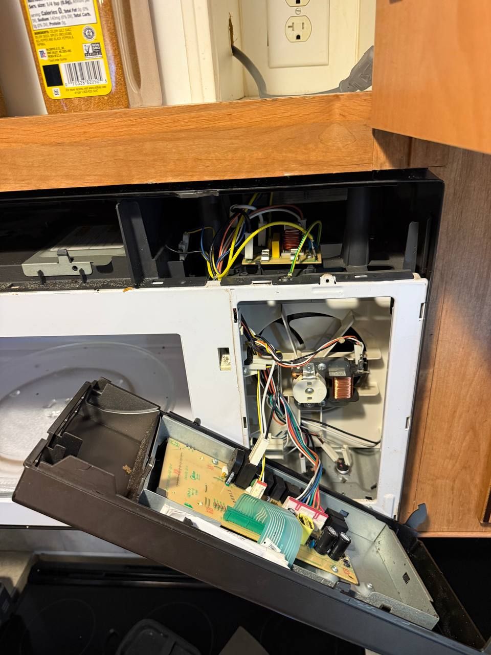 Repairing the microwave