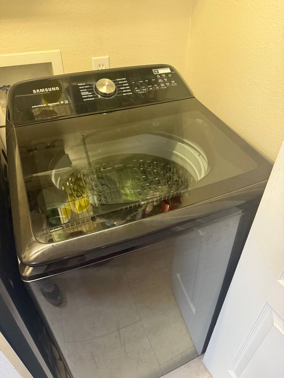Changing the suspensions on washer