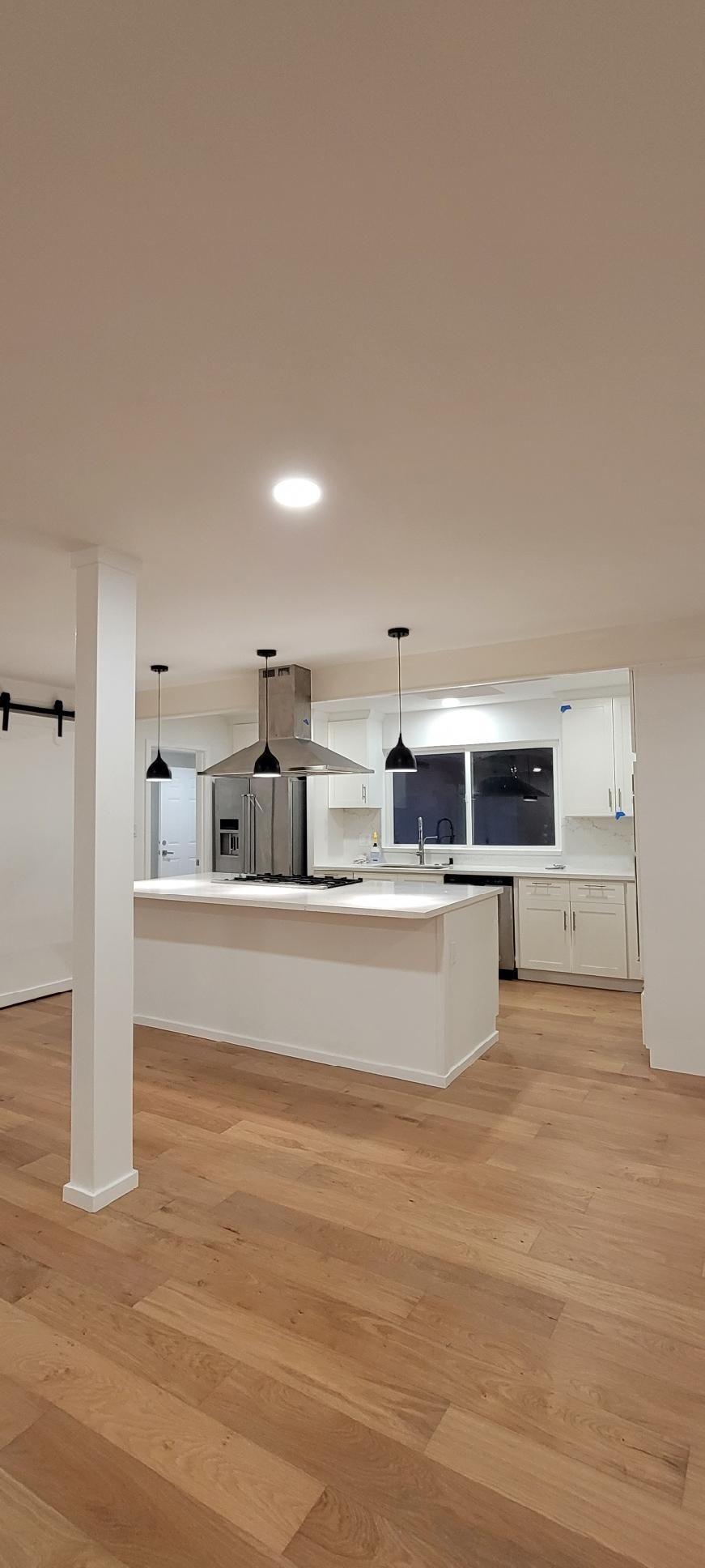 Painted Entire Kitchen