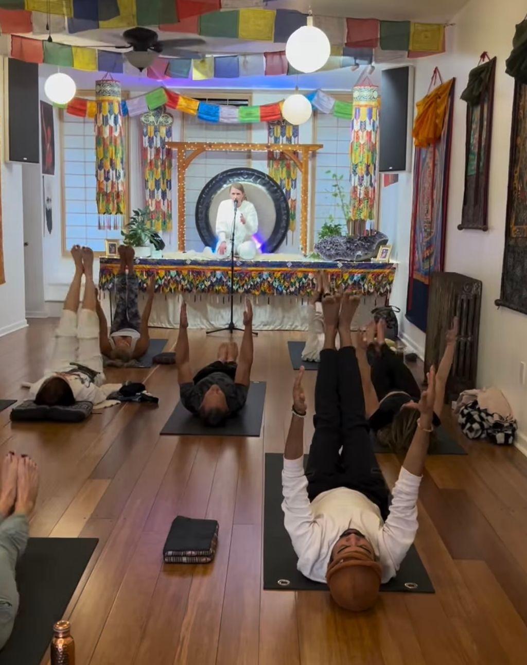 Yoga to realign. Sound to remember who you are.