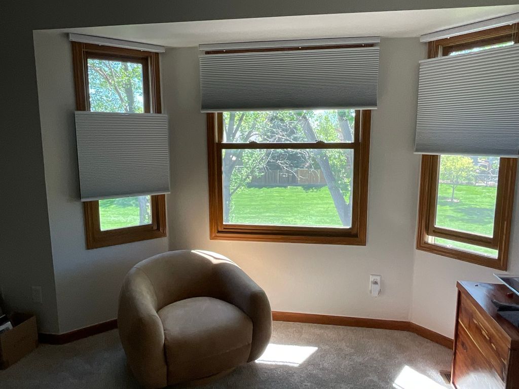 Shade and view - how you want it! With these pleat
