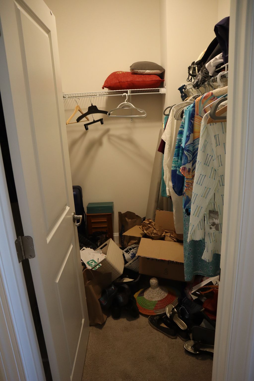 Disorganized Closet 2 - Women's Clothes