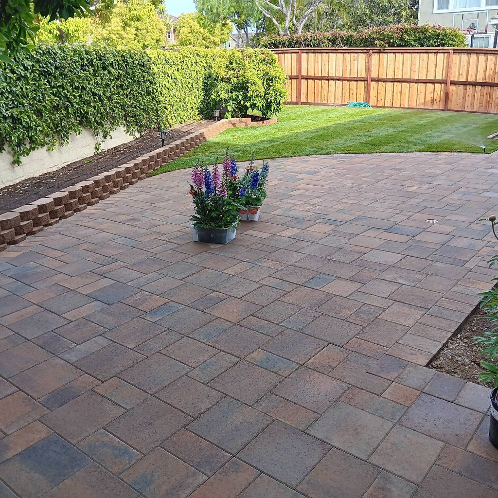 Johnny's concrete, and pavers,