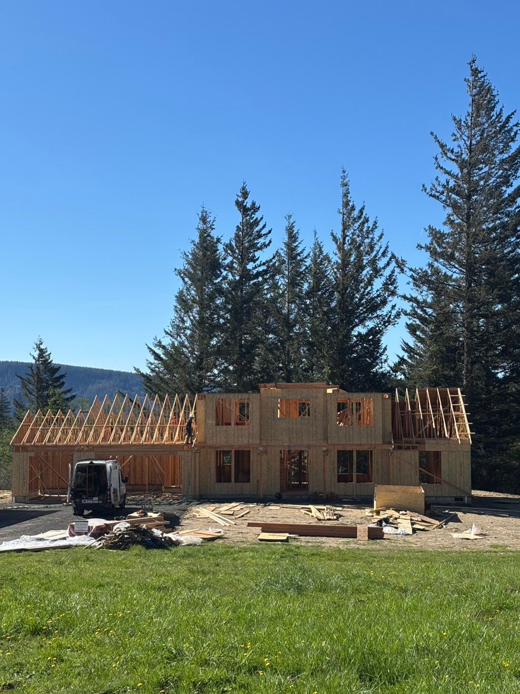 House we framed in Washougal