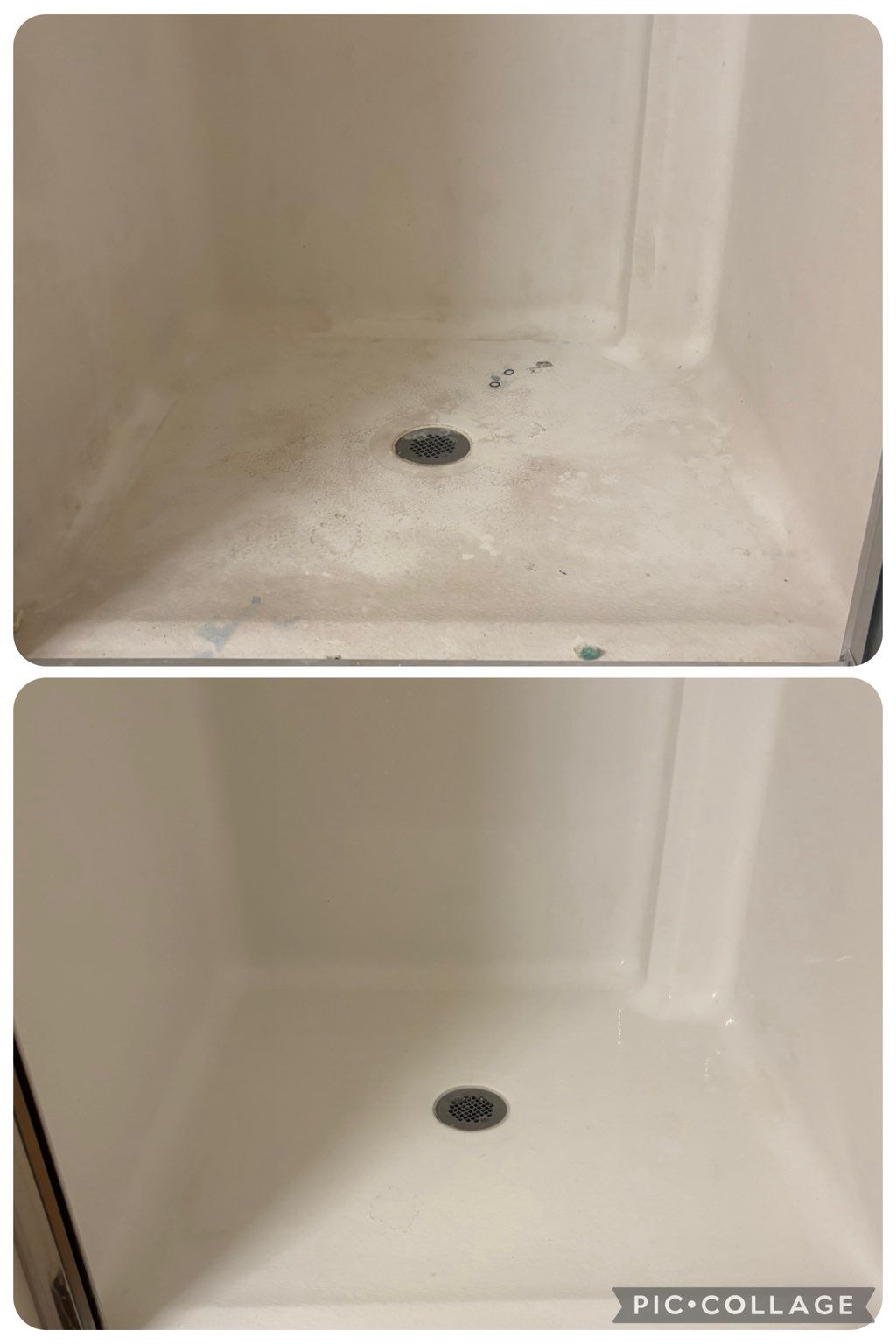 I love getting showers/baths clean!!!