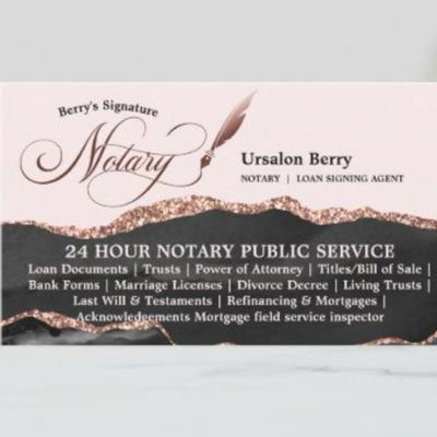 Avatar for Berrys Siganture&Notary