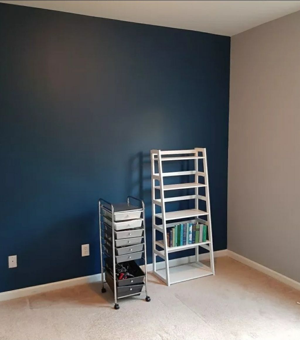 Home Office Carpet & Trim Installation  Ceiling & 