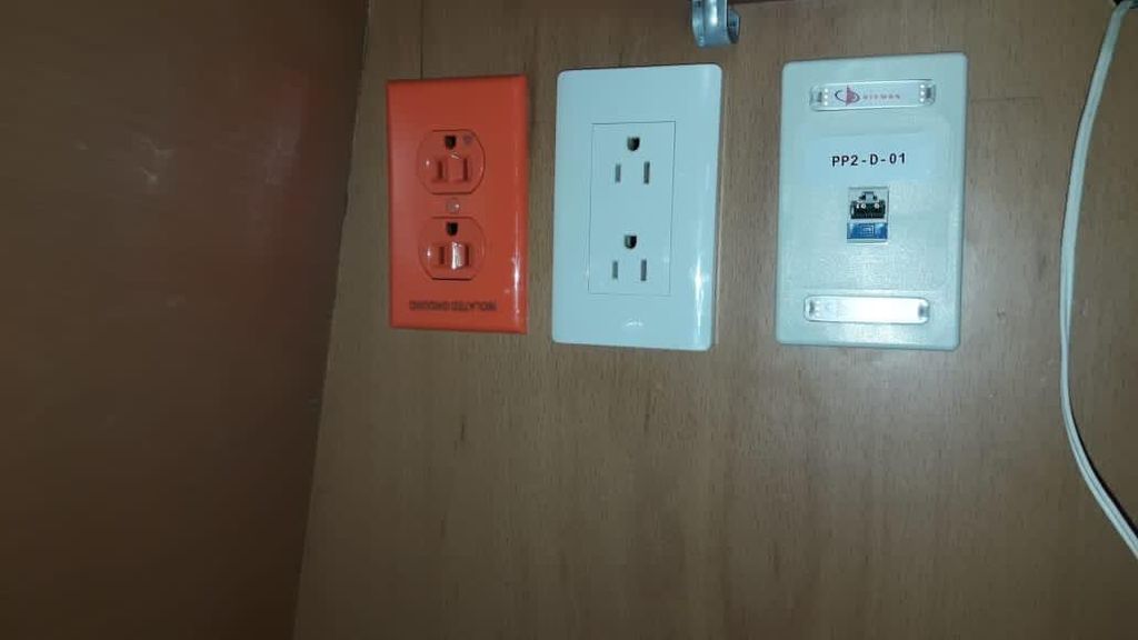 Electrical and data outlets