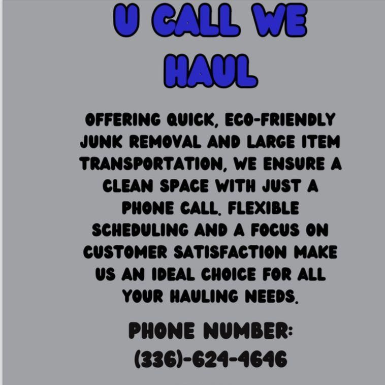 U Call We Haul