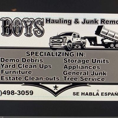 Avatar for G-boyz junk removal and clean ups